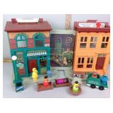 Fisher Price vintage Sesame Street house