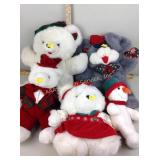 Christmas stuffed animals