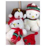 Christmas stuffed animals