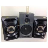 Sony speakers and sound design speaker