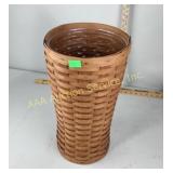 Longaberger umbrella basket with plastic