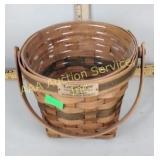 Longaberger 1988 poinsettia basket Christmas