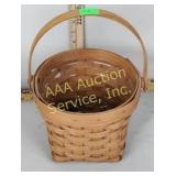 Longaberger 1955 7-inch measuring basket plastic