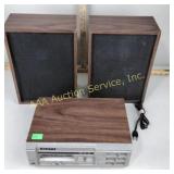 Juliette 8 Track stereo with old speakers (rough