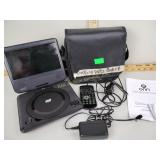 ONN DVD Player working with charger.