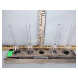 Laboratory test kit, looks used