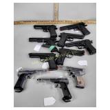 Airsoft guns including Crossman and Beretta,