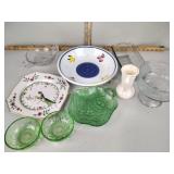 Nature Table Lou Rota plate, 4 bowls and other