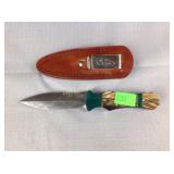 J. W. Smith & Sons Damascus blade knife