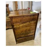 Chest of drawers 47 inches tall by 31 inches w