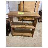 Three tier shelf 33 inches tall by 30 inches wide