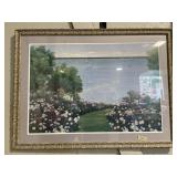 Framed print 43? by 32?