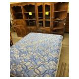 Queen bed complete with mattress (in good