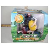 M&M Mulligan-ville candy dispenser, in original