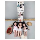 Vintage dolls, doll accessories, vintage Barbie
