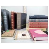 Vintage hardback books incl A History of the