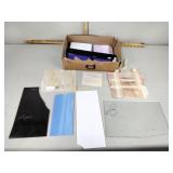 Stained glass pieces