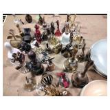 Bells, dinnerware (some chips)