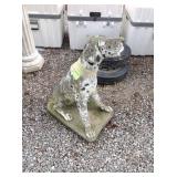 Cast cement lawn ornament