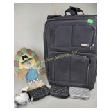 Luggage, Thanksgiving turkey decor, clutches,
