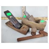 (2) Antique planers