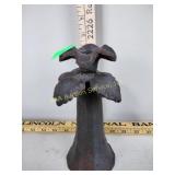 Cast iron candlestick