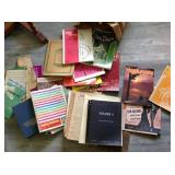 Sheet music, large assortment