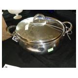 Serafinozani baking pot, stainless steel, with