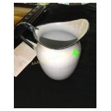 enamel pitcher