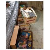 books including, some Laura Ingalls Wilder,