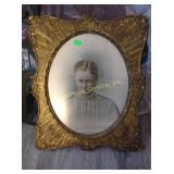 Vintage girl picture