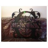 Ginn Inn metal sign