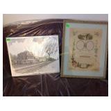 On the Southern RR at the Wilmore picture, framed