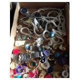 Jewlery, clipon earrings, necklaces, rings,