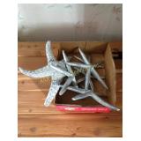 Metal Star fish décor