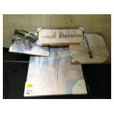 Paintings and prints on canvas