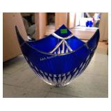 Cut Glass Blue bowl