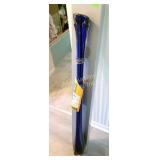 Blue Art glass display