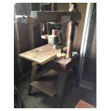 Saw Smith saw mounted to table