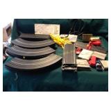 Train tracks, plastic and accessories