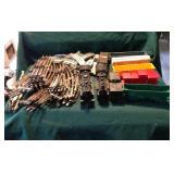 Train cars and tracks