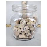 Canister with corks no lid