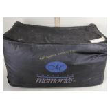 Suitcase, storage ottoman