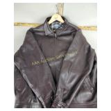 Polo, Ralph Lauren, leather jacket size XL, mens