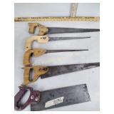 (5) hand saws