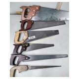 (6) hand saws