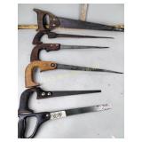 (6) hand saws