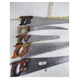 (5) hand saws