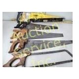 (5) hand saws