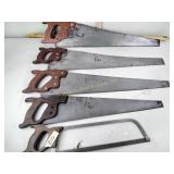(5) hand saws
